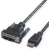 Καλώδιο HDMI Αρσενικό σε DVI Αρσενικό 2m