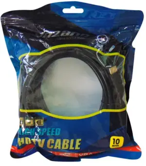 Καλώδιο Hdmi Hdmi 1.4V Μαύρο 10M Ccs Bag Vzn