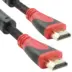 Καλώδιο HDMI Μ/Μ DeTech 1.8m Πλεξούδα και Φερριτή