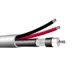 Καλωδιο Κλειστου Κυκλωματος Cctv T1m10235 2x0.35mm 1 Micro Coaxial 100m