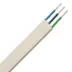 Καλώδιο Πλακέ NFYIFY A05VVH3U 3x1,5mm² Λευκό 25m.
