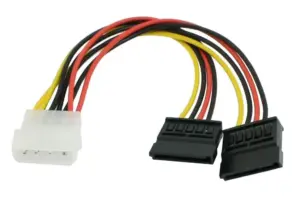 Καλώδιο Ρεύματος IDE Σε 2x SATA 20cm