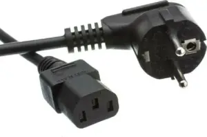 Καλώδιο Τροφοδοσίας Schuko Σε C13 Μαυρο NEW