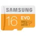 Κάρτα Μνήμης 16GB Samsung Evo Micro Sdhc Uhs + Sd Adapter