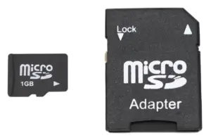 Κάρτα Μνήμης A-Data microSD 1GB + 2 Adapters