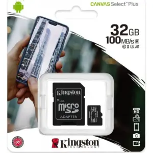 Κάρτα Μνήμης Kingston Micro Sd 32GB Class10 + Adapter