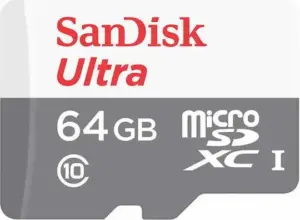 Κάρτα Μνήμης SDXC Class 10 Sandisk Ultra 64GB 80MB/s