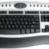 Keyboard Chicony 0350 Multimedia PS2 Black Silver