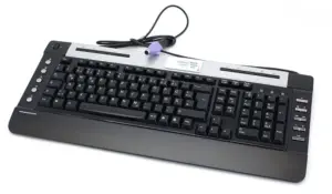 Keyboard Genius PS/2 Slim Black SlimStar 250