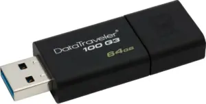 Kingston DataTraveler 100 G3 64GB USB 3.0 Flash Drive