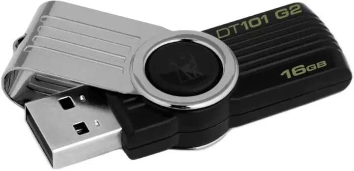 Kingston Datatraveler Usb 2.0 Flash Disk Gen2 16gb Dt101 Black