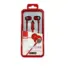 KWY Bass SNK-K16 Handsfree In-Ear 3.5mm Red