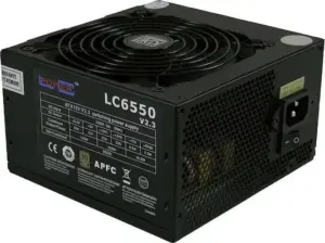 LC-Power LC6550 rev. 2.3 550W Μαύρο Τροφοδοτικό