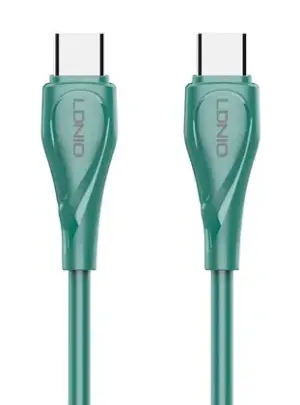 Ldnio Καλώδιο Usb C Σε Usb C Lc611c 65w Pd 1m Πράσινο