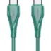 Ldnio Καλώδιο Usb C Σε Usb C Lc611c 65w Pd 1m Πράσινο