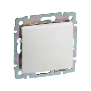 Legrand Διακόπτης Απλός Λευκός Σειρά Valena