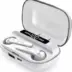 Lenovo Earbuds QT81 Bluetooth Handsfree with Touch Control 1200mAh Charging Box - Λευκό