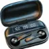 Lenovo Earbuds QT81 Bluetooth Handsfree with Touch Control 1200mAh Charging Box - Μαύρο