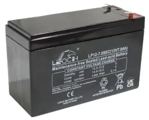 Leoch Μπαταρία Μολύβδου 12v 7ah T1