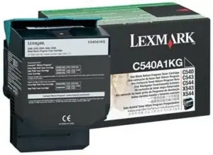 Lexmark c54x C540a1k Toner Black Orig