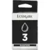 Lexmark No. 3 Black