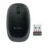 Logitech Ασύρματο Ποντίκι Μαύρο Γκρι M185