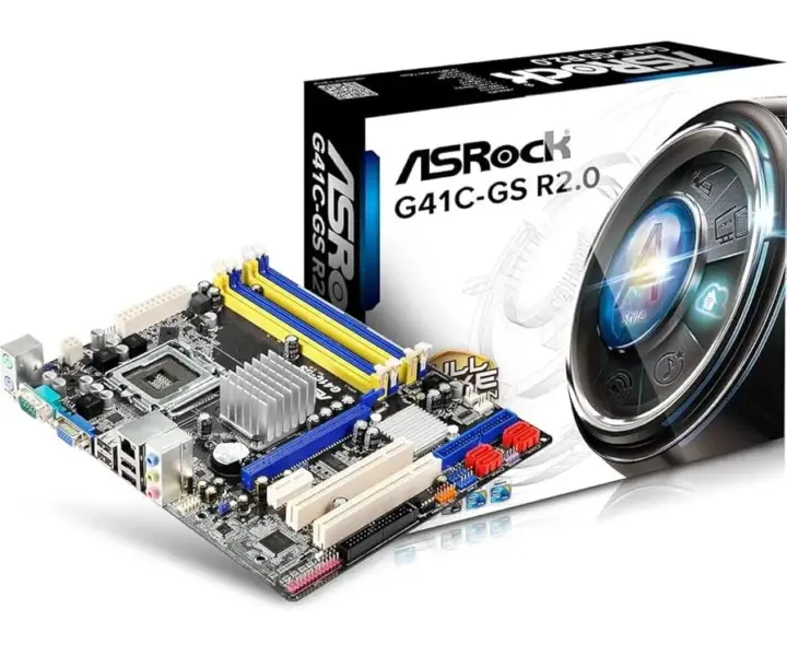 M-ATX Motherboard Socket 775 / Intel G41 Chipset VGA 2xDDR3 2xPCI 1xPCI-Express x16 SATA2
