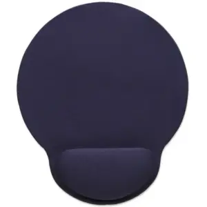 Manhatan Gel Mouse Pad Wrist Rest Blue