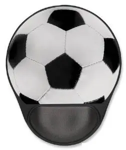 Manhattan Deluxe Gel Mouse Pad Soccer