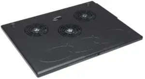 Manhattan N/b Cooling Pad Usb 3fans Black