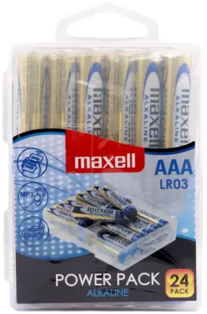 MAXELL Αλκαλικές LR03 Μπαταρία AAA (24 τμχ)