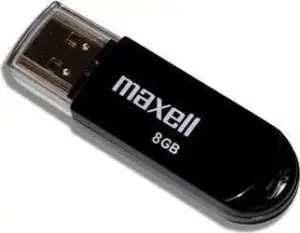 Maxell Usb Stick 8gb Μαύρο
