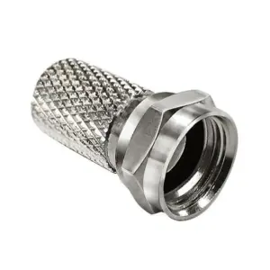 Maximum Φις F-Connector For 6.6mm Cable Qty1 100τεμ