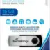 MediaRange USB 2.0 Flash Drive 16GB Black/Silver