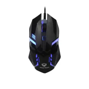 Meetion Ενσύρματο Gaming Ποντίκι Μαύρο με RGB Φωτισμό