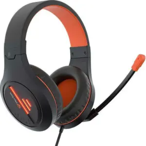 Meetion MT-HP021 Gaming Ακουστικά Μαύρο + Πορτοκαλί