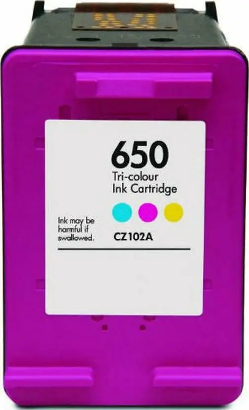 Μελάνι συμβατό Inkjet για HP 650XL Color 550σελ.