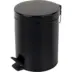 Meliconi 140047 Metropolis Black Καλαθάκι Μπάνιου