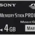 Memory Stick Sony Duo Pro 4GB – MSMT4GN