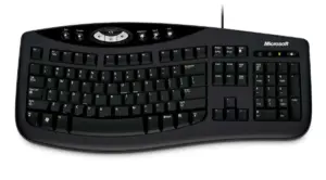 Microsoft Comfort Curve KB 2000 M/W Black