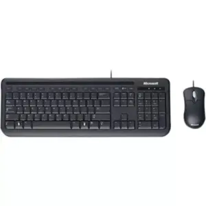 Microsoft Keyboard Mouse Set Dsp Wired Desktop 400 Fb GR