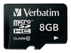 Μνήμη Micro-SD 8GB Verbatim Class 10 44012
