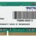 Μνήμη Patriot Ddr3-Sod 4096mb 1600mhz Pc3-12800