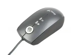 Mouse Genius Laser OptoWheel USB Black