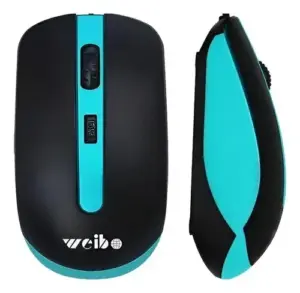 Mouse Usb Wireless Weibo RF-4000 Turquoise