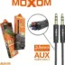 Moxom Καλώδιο 3.5mm Αρσενικό - 3.5mm Αρσενικό 1m