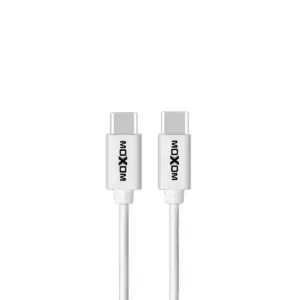 Moxom καλώδιο Type-C σε Type-C Λευκό 0.2m MX-CB128
