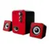Multimedia Usb Ηχεία / Model: U-2100 Black/Red 5W+3Wx2/4Ω