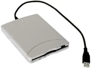 Nec Usb Floppy External Silver Colour