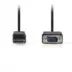 Nedis Καλώδιο Εικόνας DisplayPort Αρσ. - VGA Αρσ 1.00m